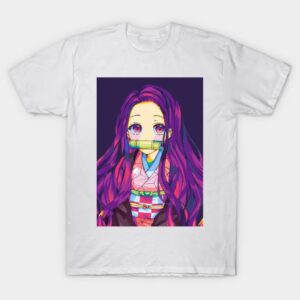 Cute nezuko Anime Demon Slayer T Shirt
